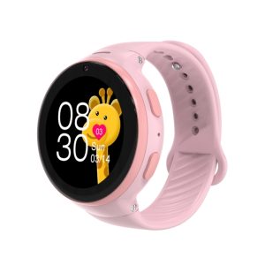 Smartwatch criança Supreme rosa com GPS 4G e videochamada